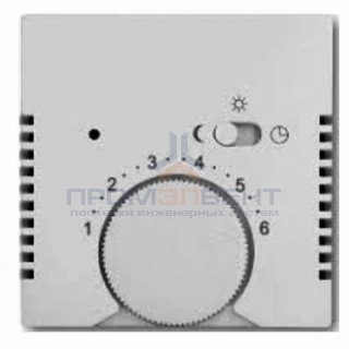 Накладка для терморегулятора 1095 U/UF-507, 1096 U ABB Basic 55 цвет белый шале (1795-96)