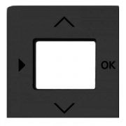 Накладка для таймера 6455, 6456 ABB Basic 55 цвет черный (6435-95)