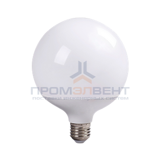 Ecola globe   LED Premium 30,0W G120 220V E27 4000K 320° шар (композит) 170x120