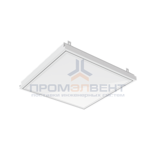 Светодиодный светильник "ВАРТОН" тип кромки Clip-In (GemaGrid) 600*600*62мм 36 ВТ 4000К IP54 с опаловым рассеивателем