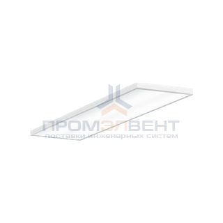 Светодиодный светильник "ВАРТОН" офисный встраеваемый 1195*295*50 мм 54 ВТ 6500К с функцией аварийного освещения класс защиты IP40