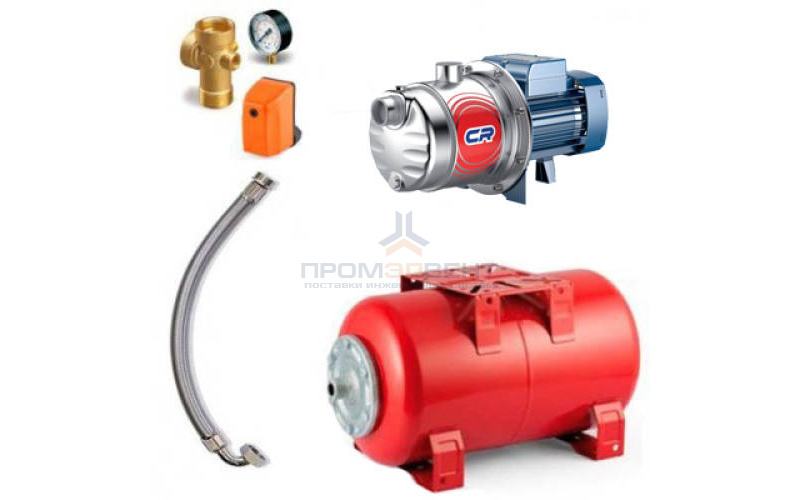 Насосная станция Pedrollo HYDROFRESH 4CRm 80-50 CL - 0,55 кВт (Qmax 80 л/мин, 1x230В, с/х)