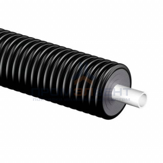 Теплотрасса однотрубная Uponor Ecoflex Aqua Single - 90x12.3 в кожухе D200 мм