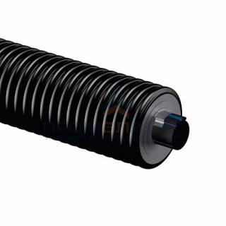 Теплотрасса однотрубная Uponor Supra PLUS - 50х4,6 в кожухе D175 мм (с 2 греющими кабелями 10 Вт/м)