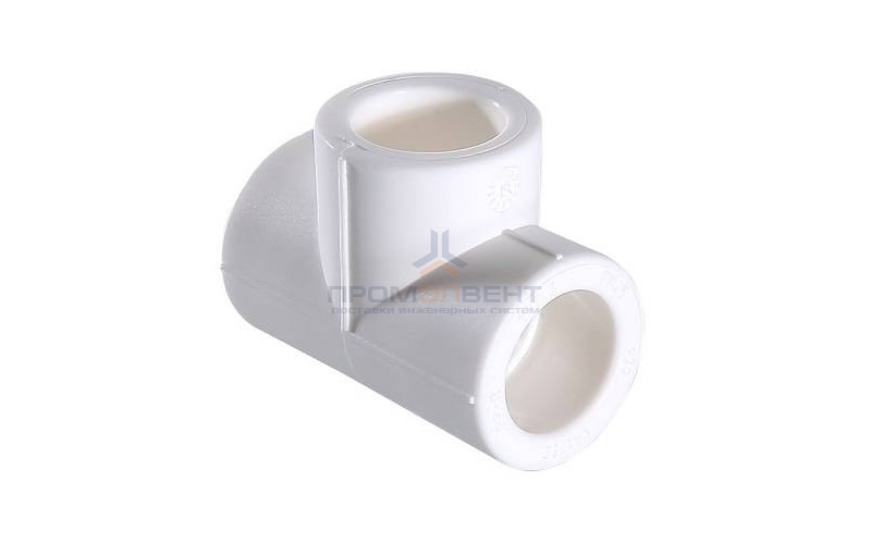 Тройник VALTEC VTp.731 - 75 (для полипропиленовых труб под пайку, цвет белый)