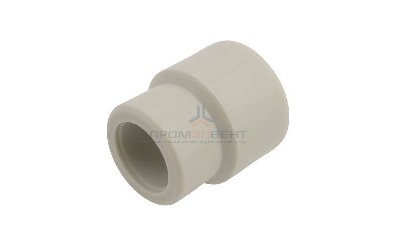 Муфта FV-Plast - 63 x 32 (под пайку внутренняя/наружная для полипропиленовых труб, цвет серый)