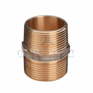 Ниппель Viega 3280 - 1" (резьбовой, бронза без покрытия)