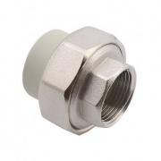 Переход на внутреннюю резьбу разъемный FV-Plast - 32 x 3/4" (для полипропиленовых труб, цвет серый)