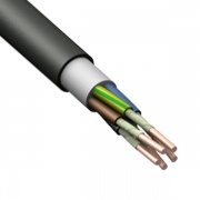 Кабель силовой ВВГнг(А)-FRLS (180) 5х10 ок огнестойкий ГОСТ 31996 (Конкорд)