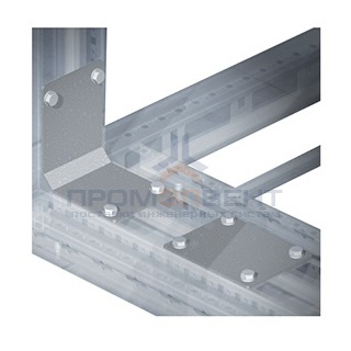 Прямой соединитель, для тяжёлых шкафов CQE, 1 упаковка - 4шт.