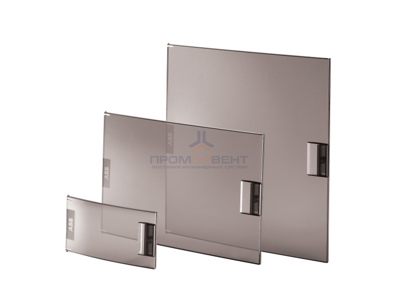 Дверь прозрачная 8 модулей ABB Mistral41 настенный