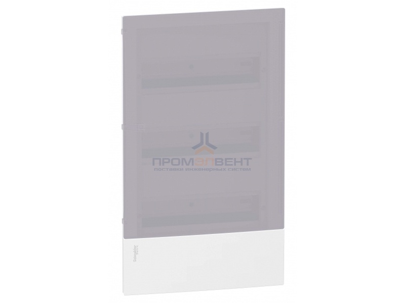 Бокс встраиваемый Schneider Electric Mini Pragma 36 модулей с дымчатой дверью с клемниками N+PE