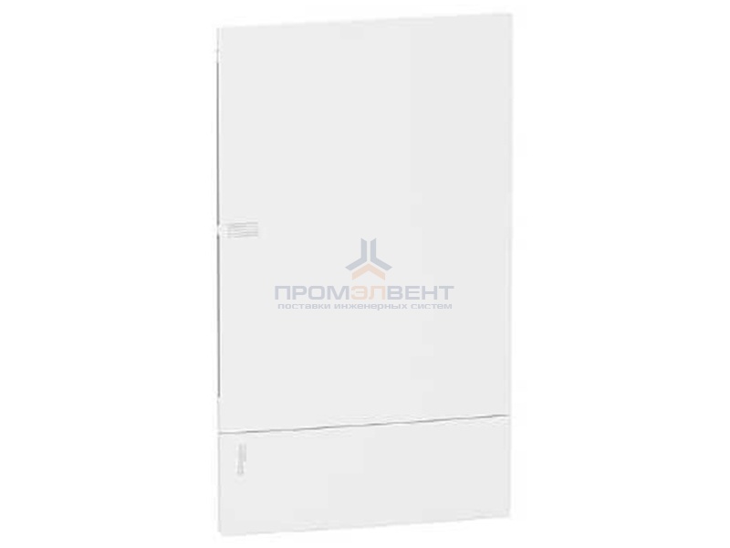 Бокс встраиваемый Schneider Electric Mini Pragma 36 модулей с белой дверью с клемниками N+PE