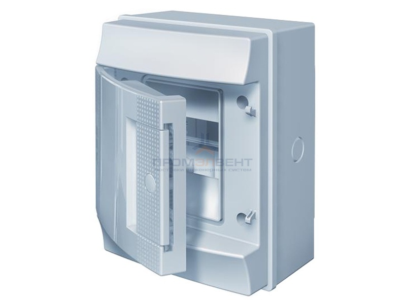 Влагозащищенный настенный бокс ABB Mistral65 4М непрозрачная дверь без клеммного блока